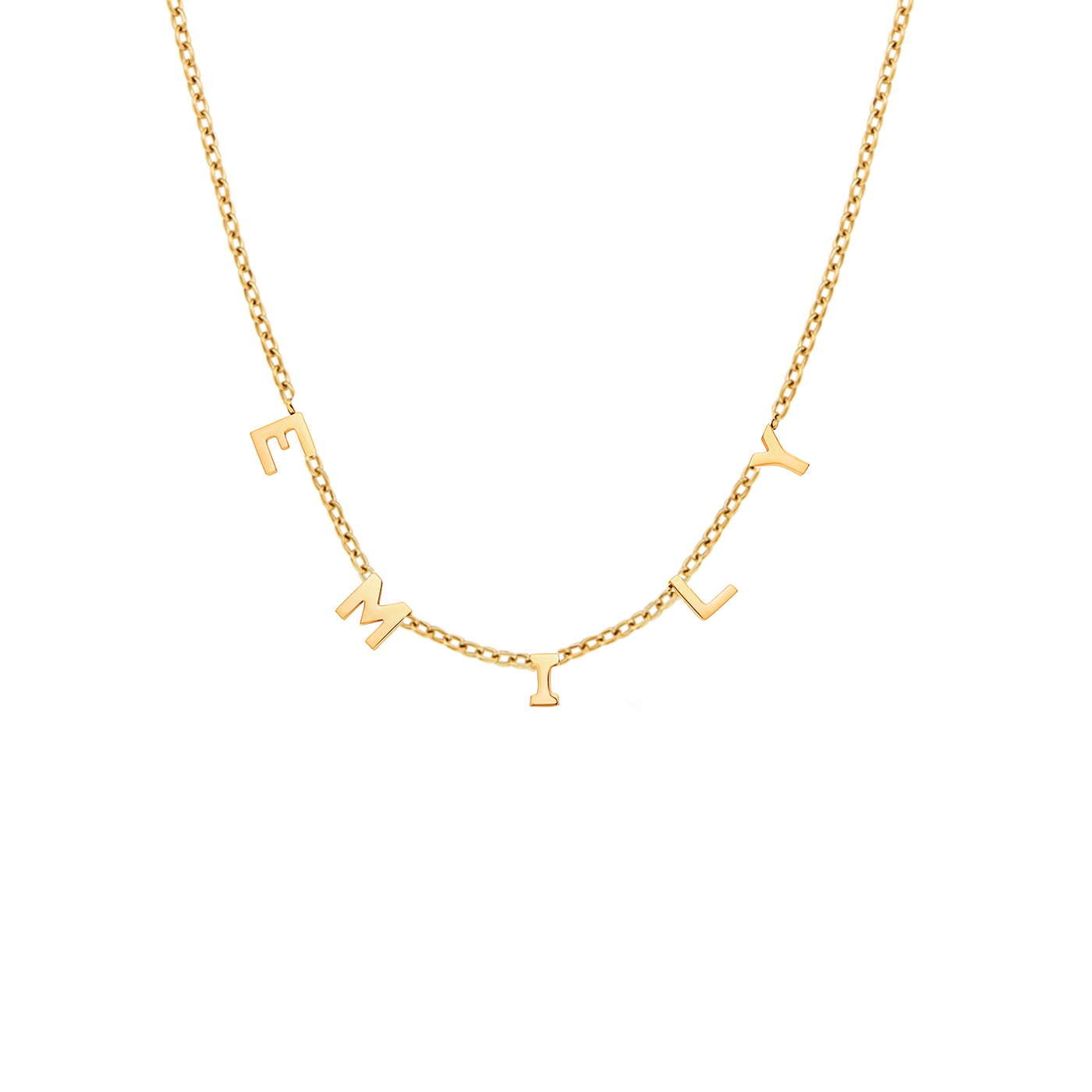 Made Mine Name Necklace (Gold)