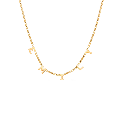 Made Mine Name Necklace (Gold)