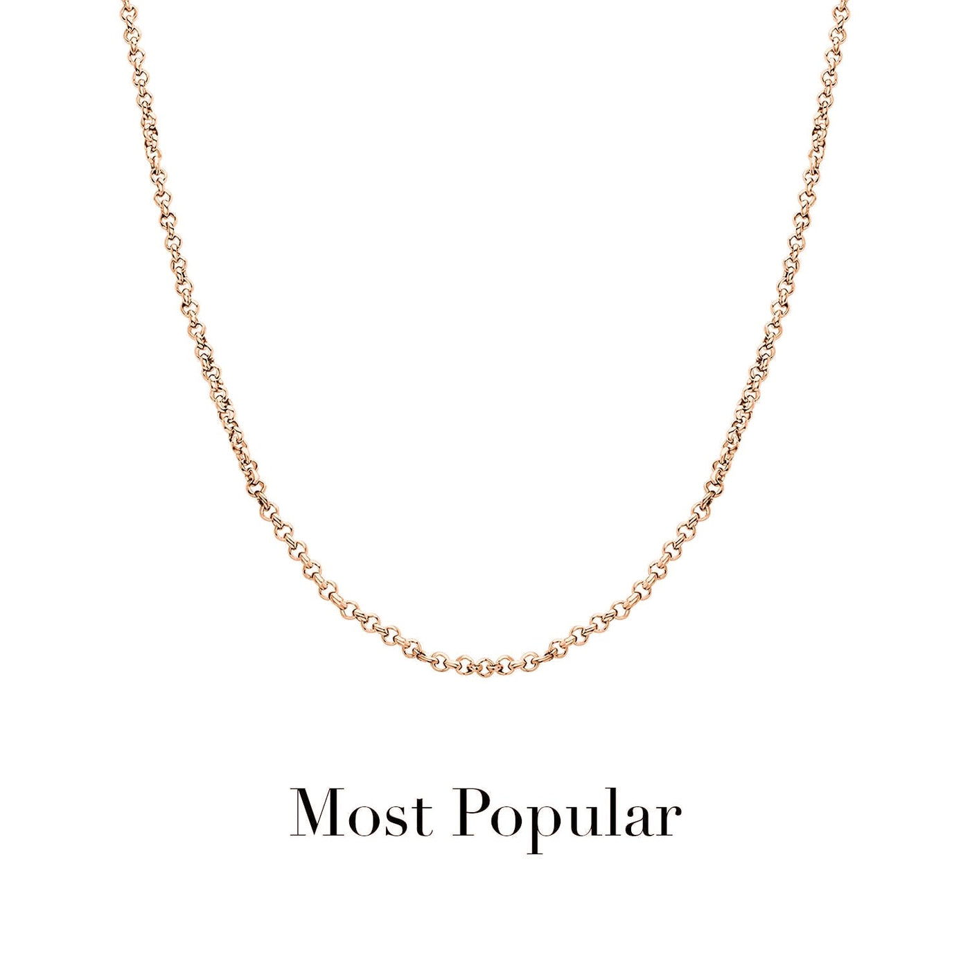 Cursive Name Necklace (Rose Gold)