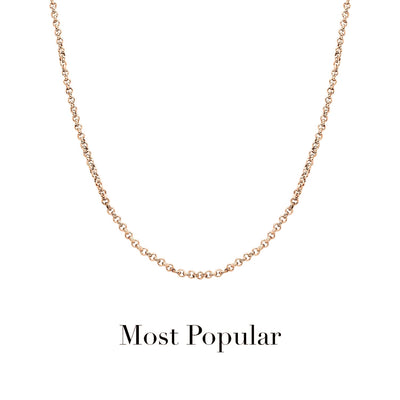 Cursive Name Necklace (Rose Gold)