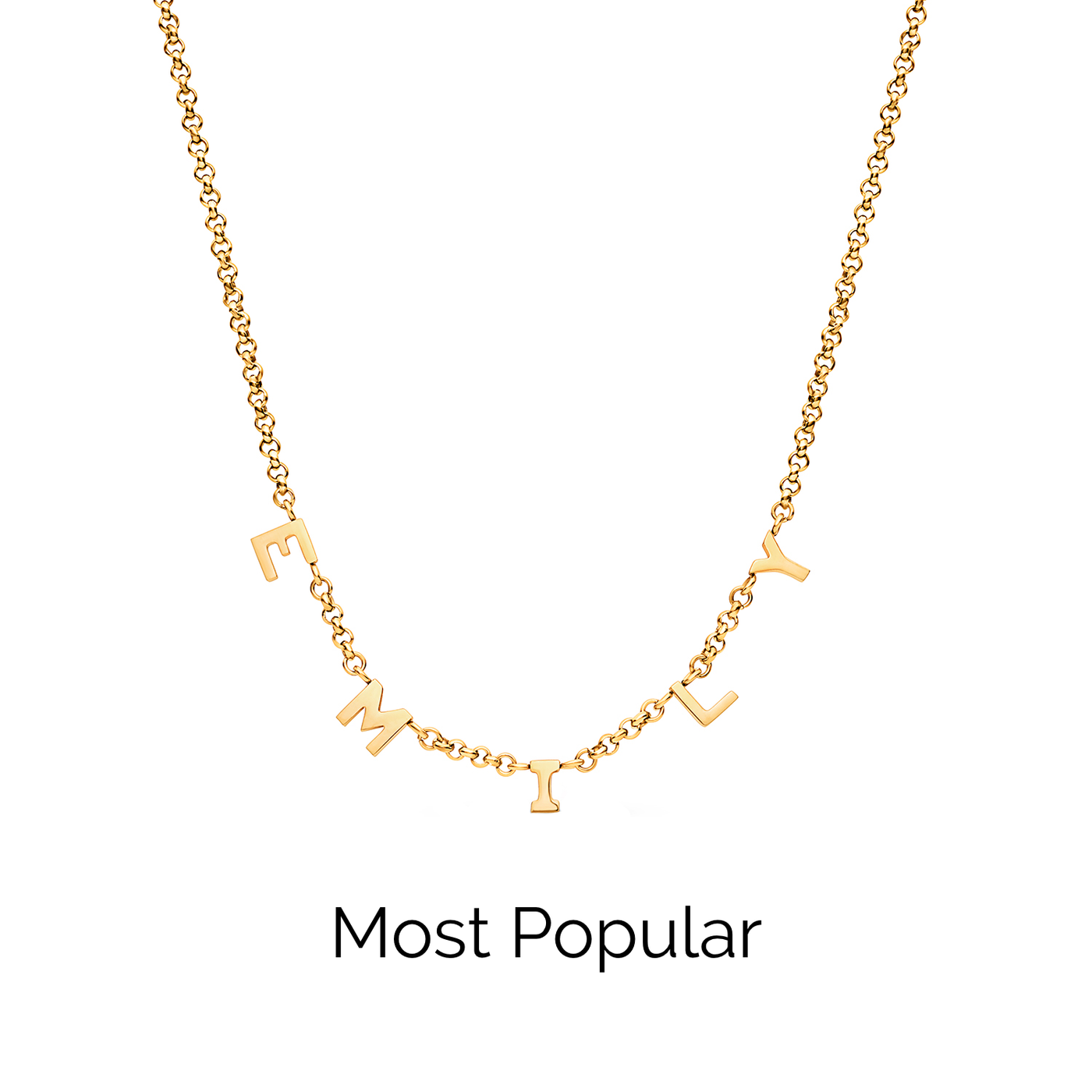 Made Mine Name Necklace (Gold)