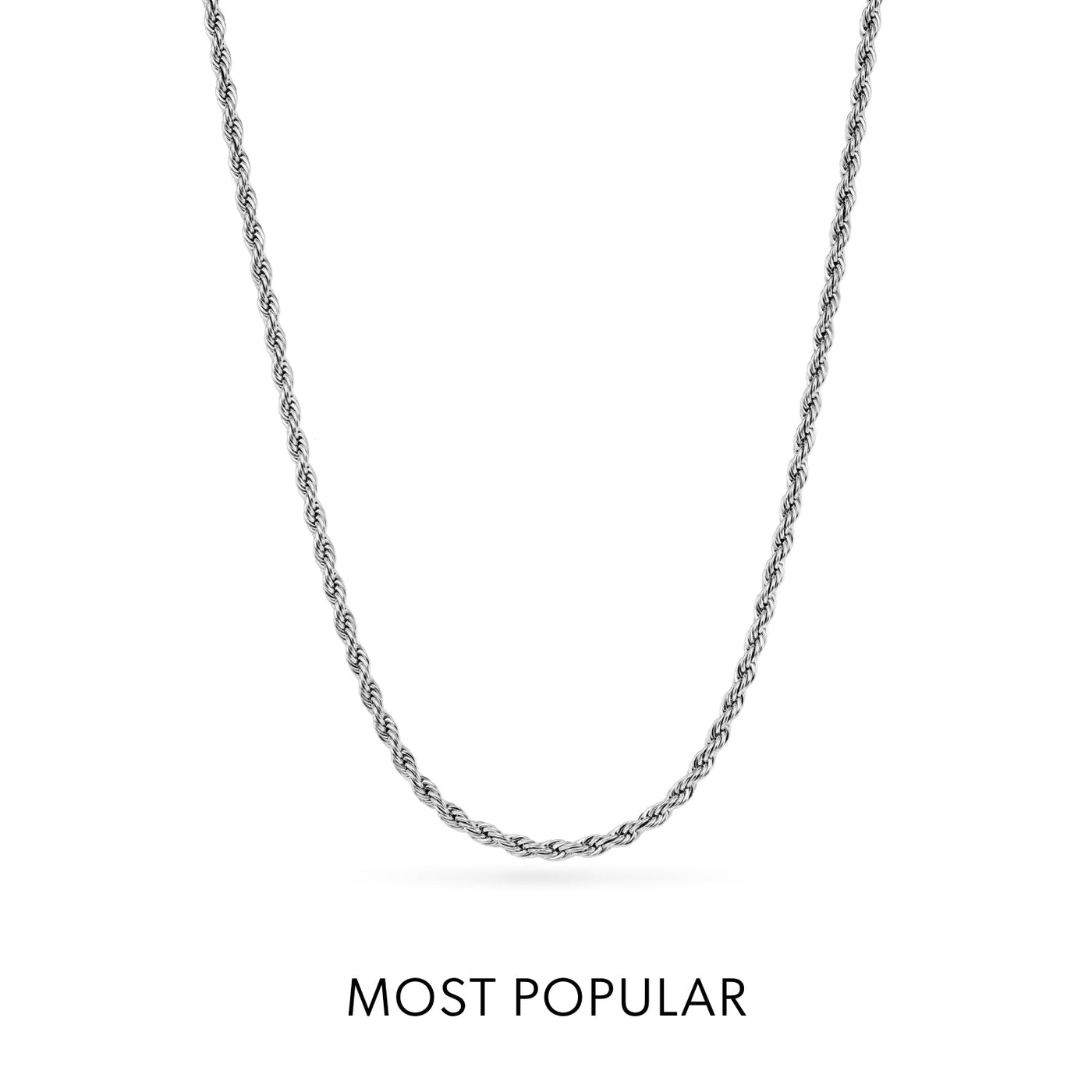 Floating Birthstone Locket Necklace (Silver)