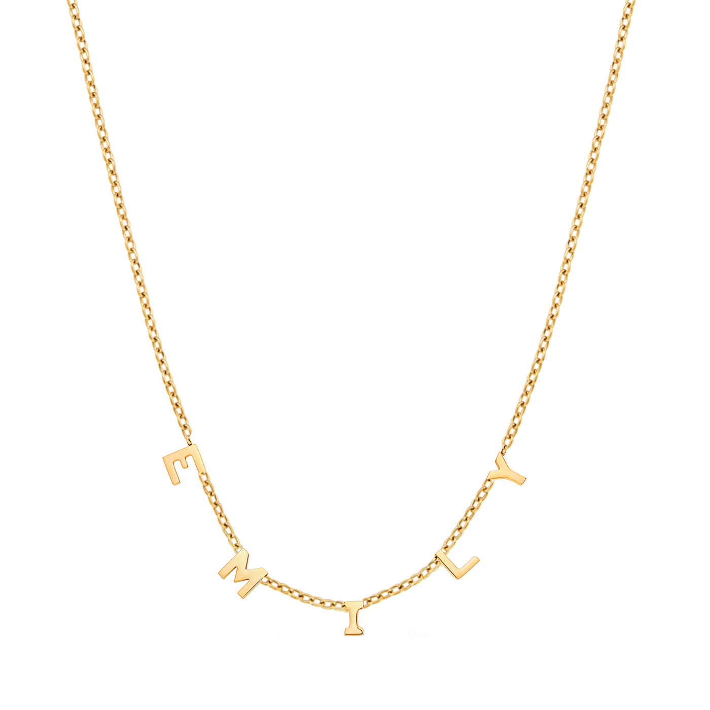 Made Mine Name Necklace (Gold)