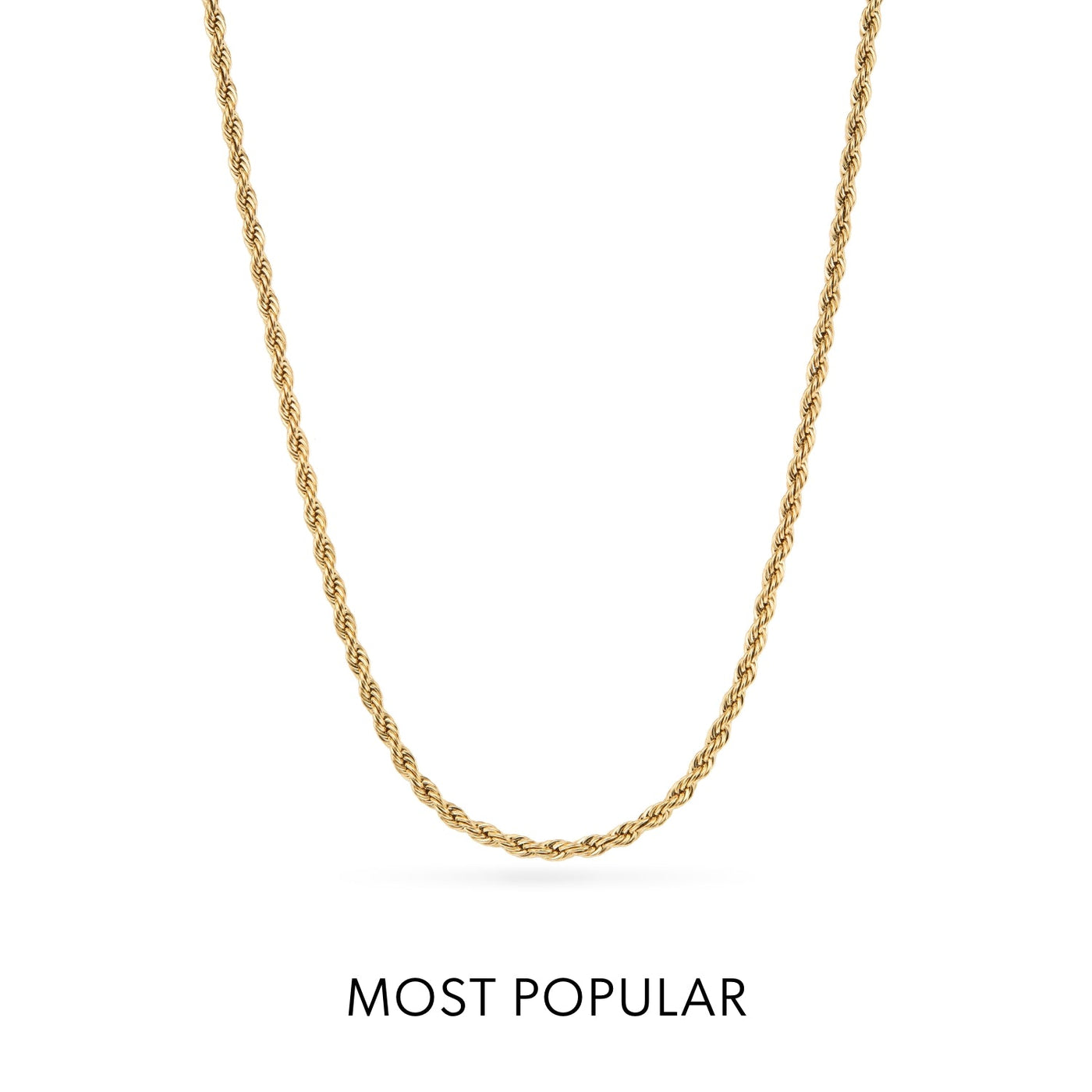 La Croix Crystal Cross Necklace (Gold)
