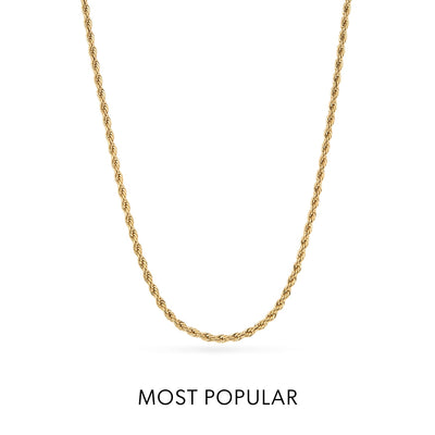 La Croix Crystal Cross Necklace (Gold)