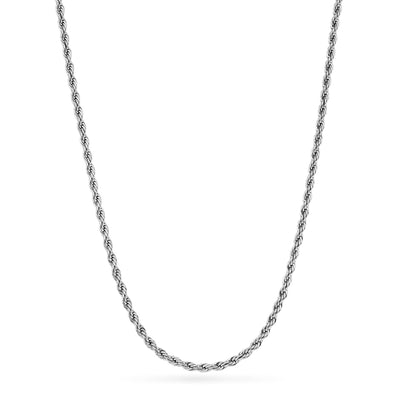 Floating Birthstone Locket Necklace (Silver)