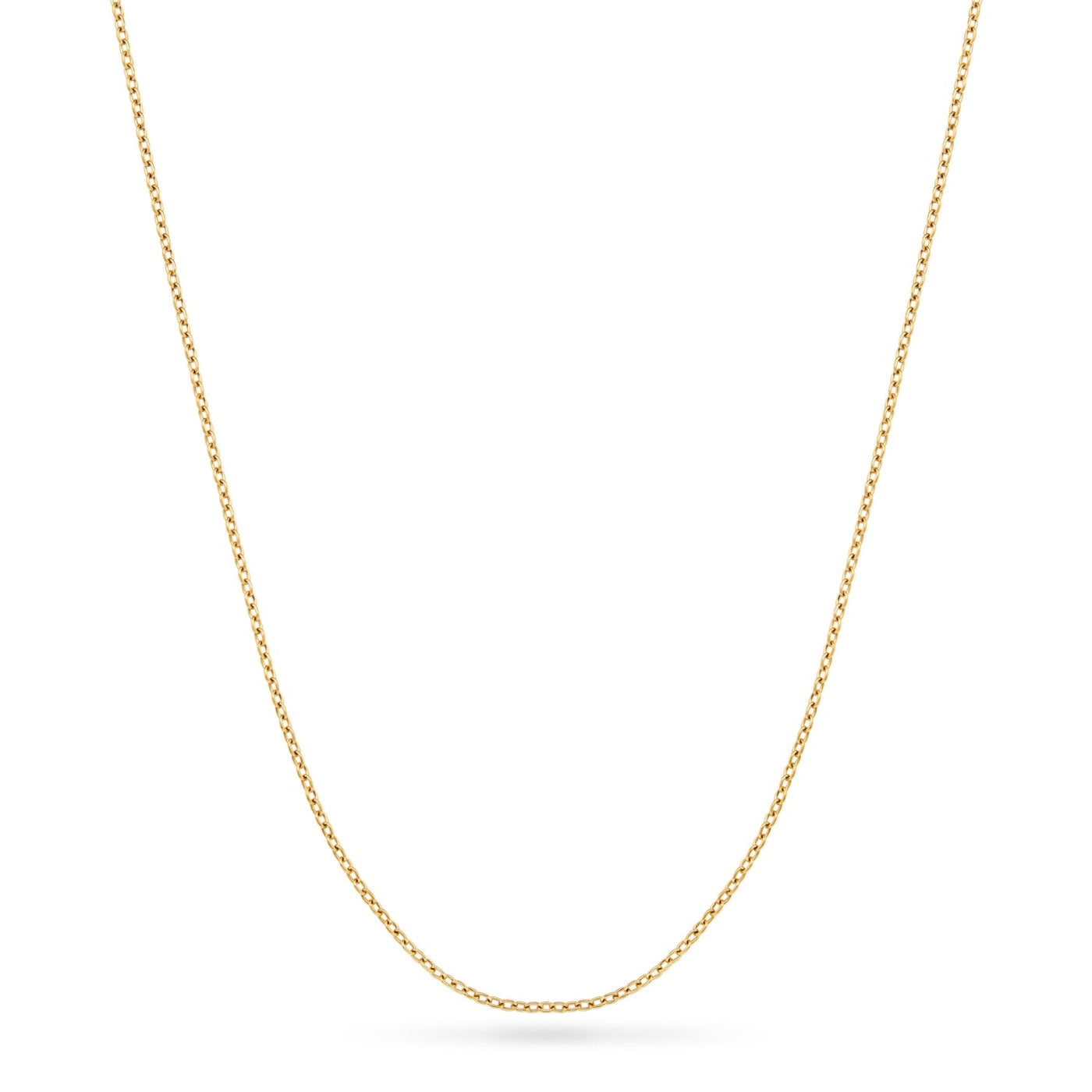 La Croix Crystal Cross Necklace (Gold)