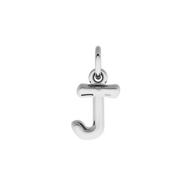Fine Molten Initial Bracelet (Silver)