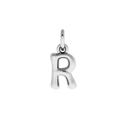 Fine Molten Initial Bracelet (Silver)