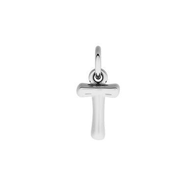 Fine Molten Initial Bracelet (Silver)