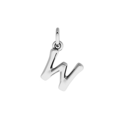 Fine Molten Initial Bracelet (Silver)