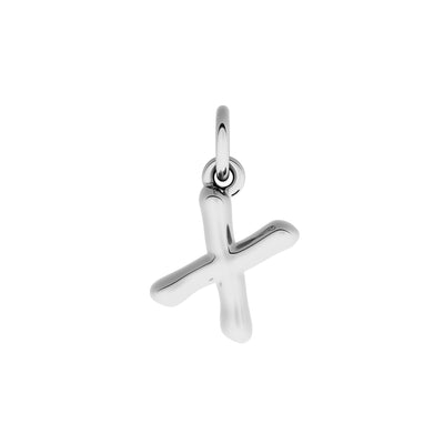 Fine Molten Initial Bracelet (Silver)