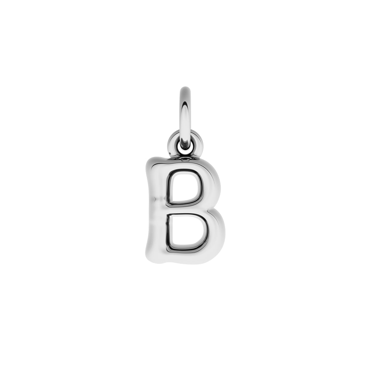 Fine Molten Initial Bracelet (Silver)