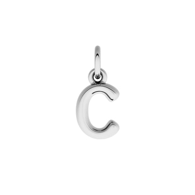Fine Molten Initial Bracelet (Silver)