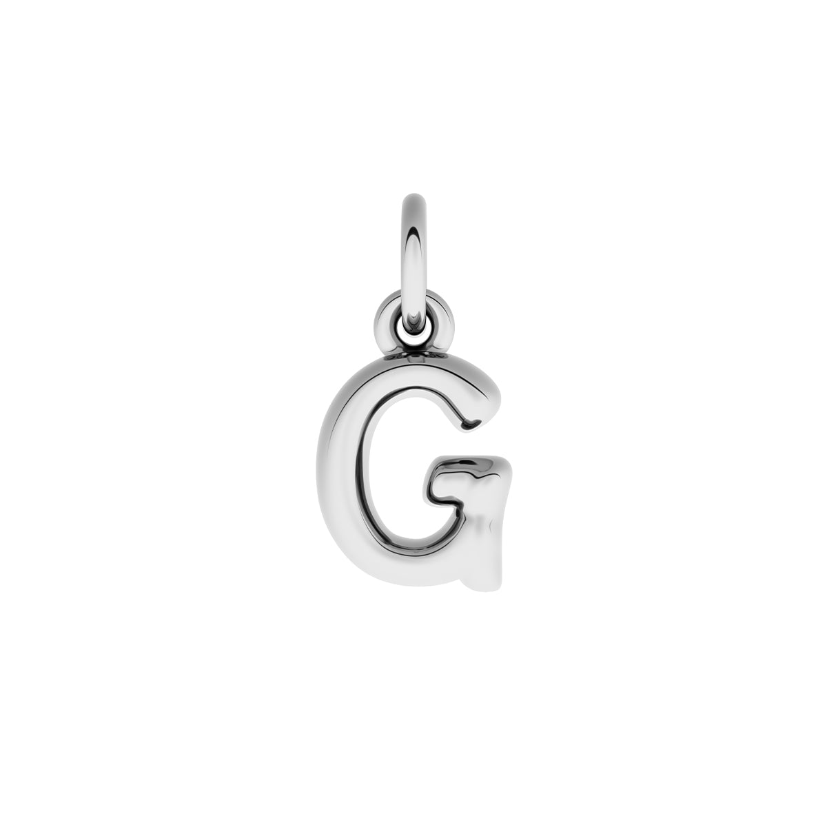 Fine Molten Initial Bracelet (Silver)