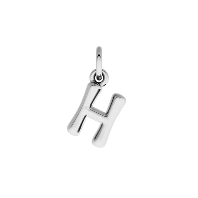 Fine Molten Initial Bracelet (Silver)