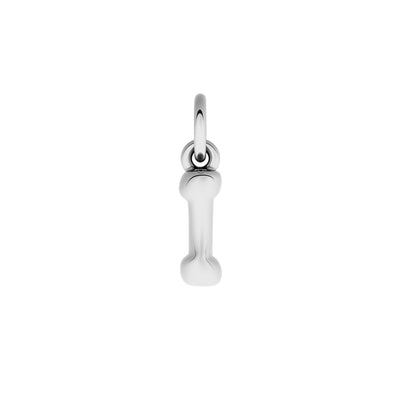 Fine Molten Initial Bracelet (Silver)