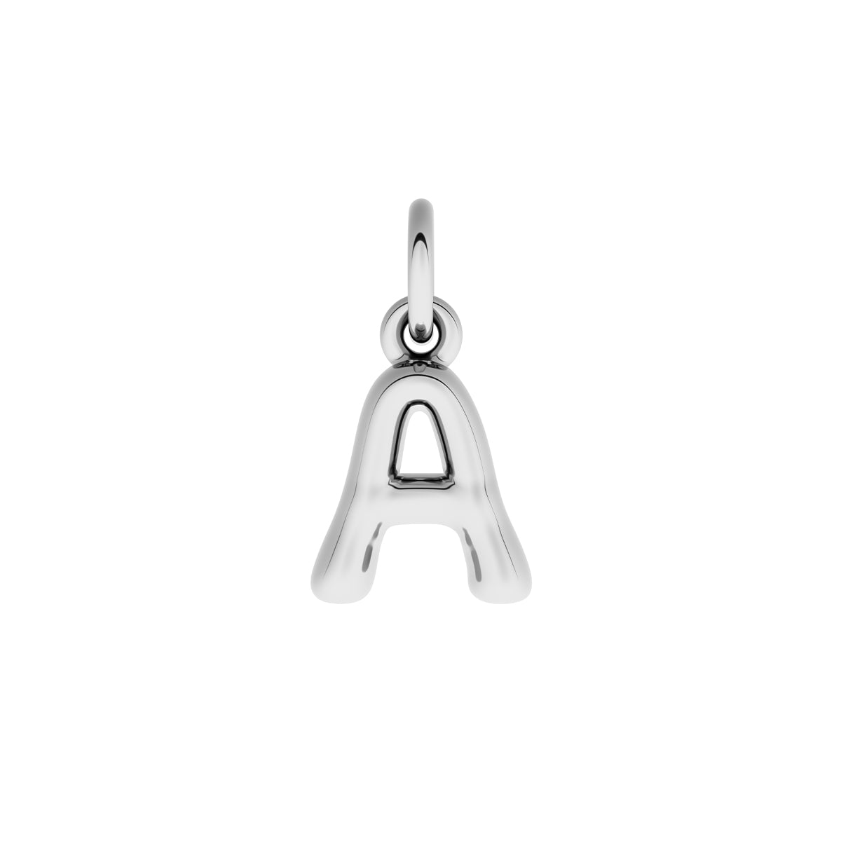 Fine Molten Initial Bracelet (Silver)