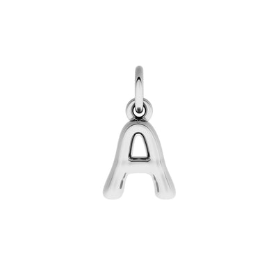 Fine Molten Initial Bracelet (Silver)