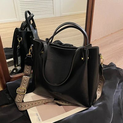 Nura | Elegante Ledertasche mit zwei Riemen