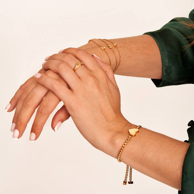 Initial Bracelet (Gold)