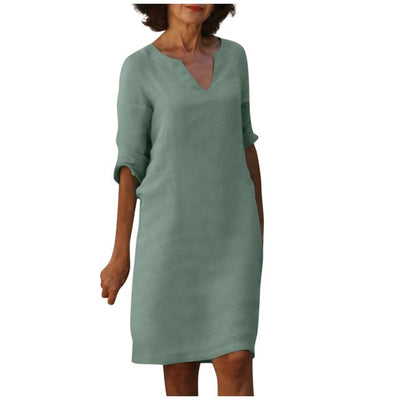 Wendy™ | Spring V-Ausschnitt Dreikönigskleid
