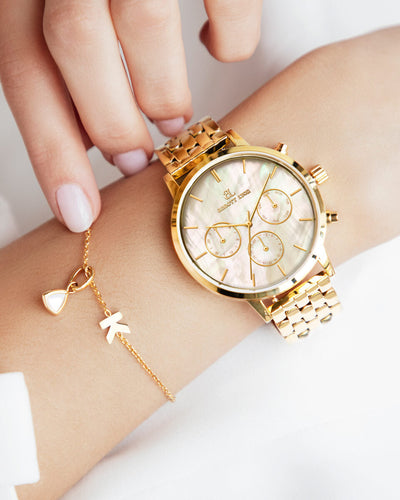 Initial Bracelet (Gold)
