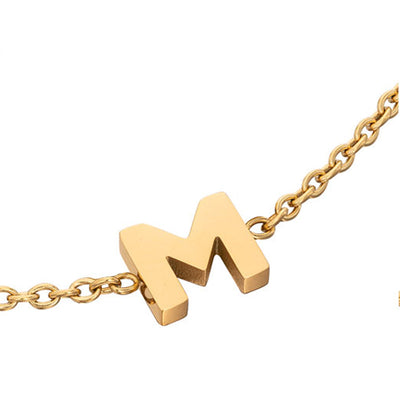 Initial Bracelet (Gold)