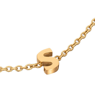 Initial Bracelet (Gold)