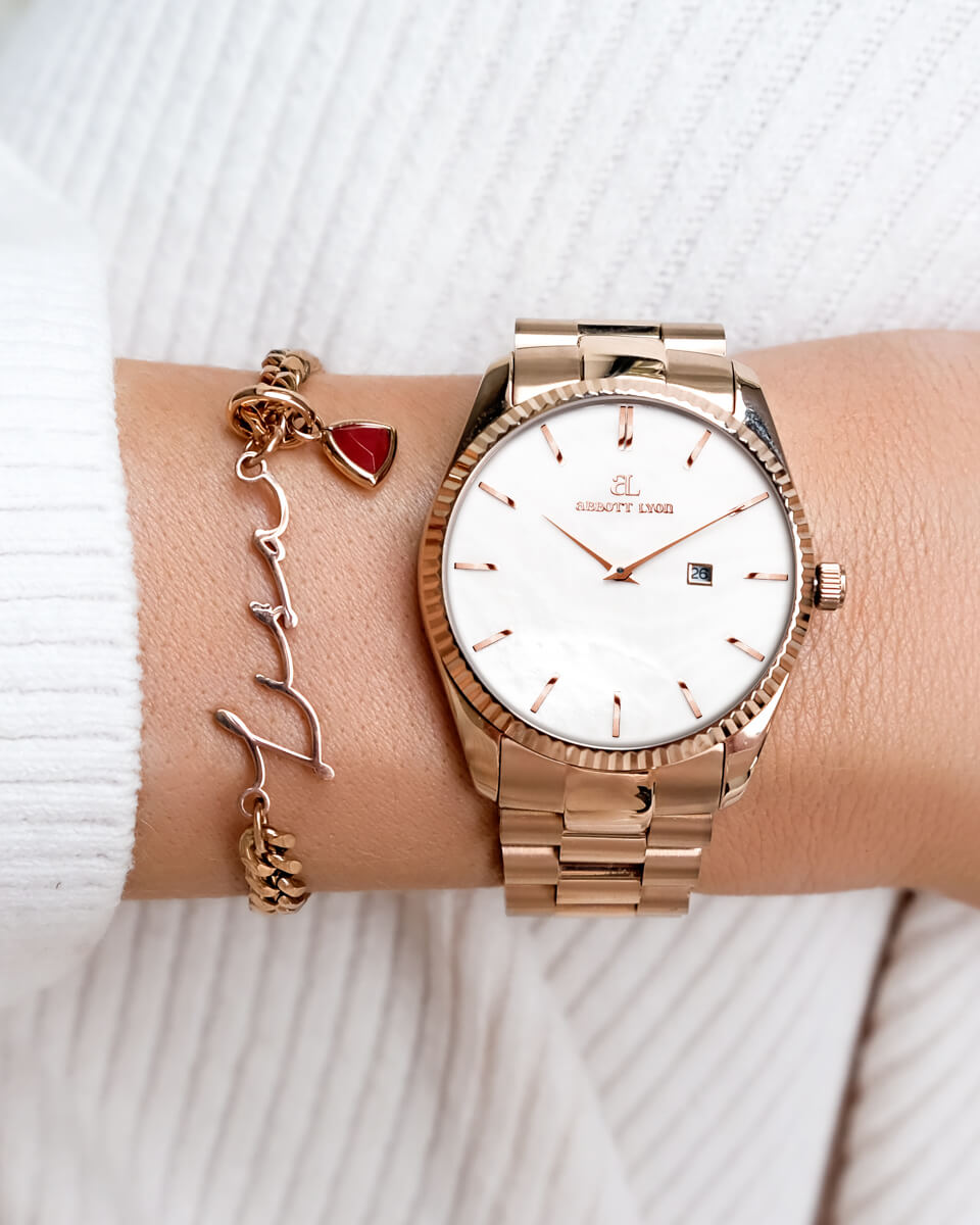 Signature Name Bracelet (Rose Gold)